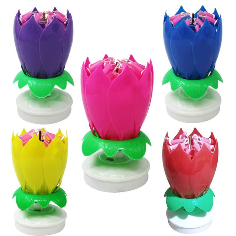 Maliben | 🎂Magic Flower Birthday Candle