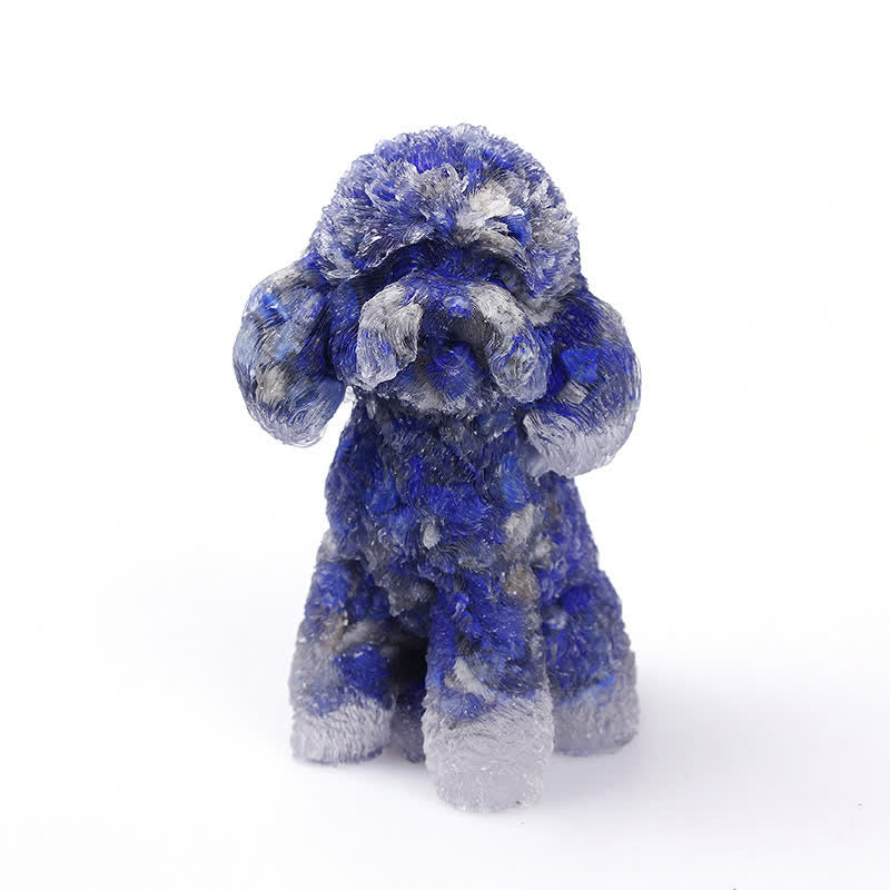 Maliben | Natural Crystal Poodle Gemstone Decoration