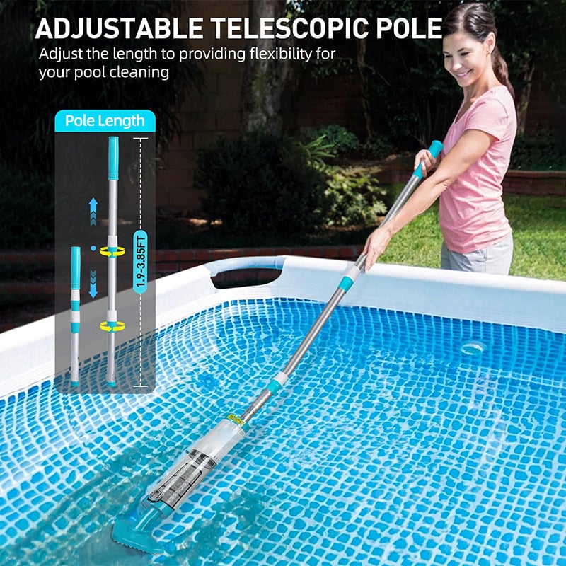 Maliben | Us Standard - 3in1cordless Rechargeable Powerful Motor Swimming Pool Vacuum Cleaner