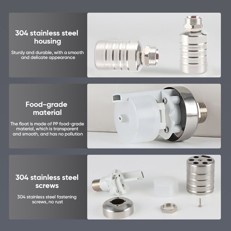 Maliben | 304 Stainless Steel Fully Automatic Mini Floating Ball Valve