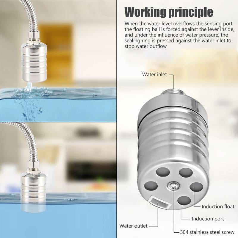 Maliben | 304 Stainless Steel Fully Automatic Mini Floating Ball Valve
