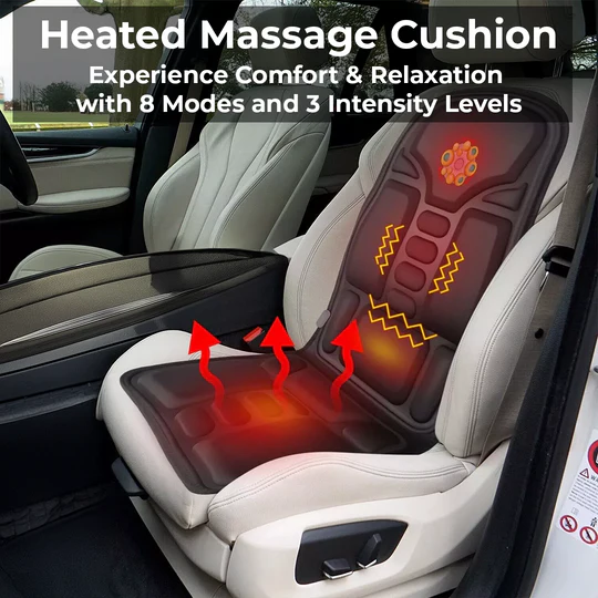 Maliben | Heated Massage Cushion Pad For Chair & Car