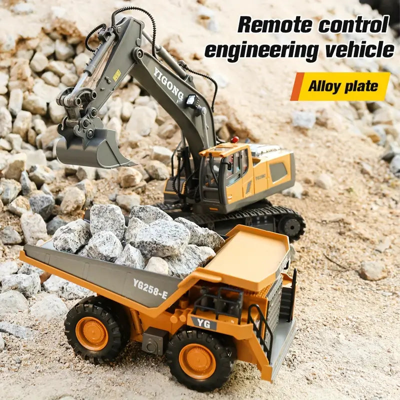 Maliben | Premium Rc Remote-Controlled Excavator - Experience Ultimate Adventures