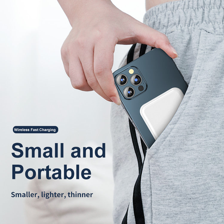 Maliben | Magnera Magnetic Power Bank 5000 Mah | Compatible With Iphones | Usb Output 5 V/2.1 A | Compact & Stylish