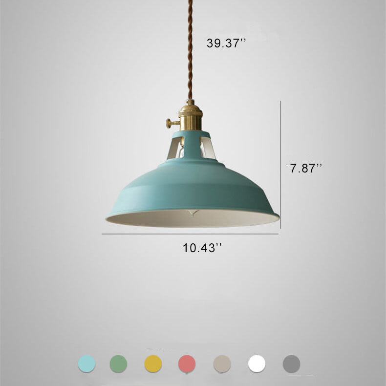 Maliben | Colorful Dimmable Pendant Light Industrial Unique Style