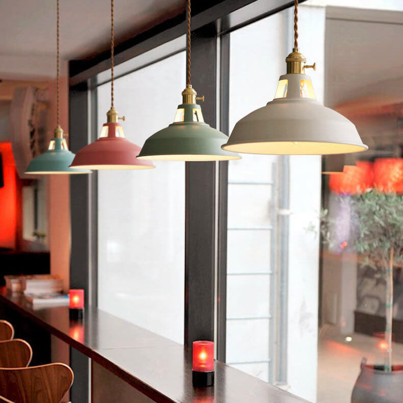 Maliben | Colorful Dimmable Pendant Light Industrial Unique Style