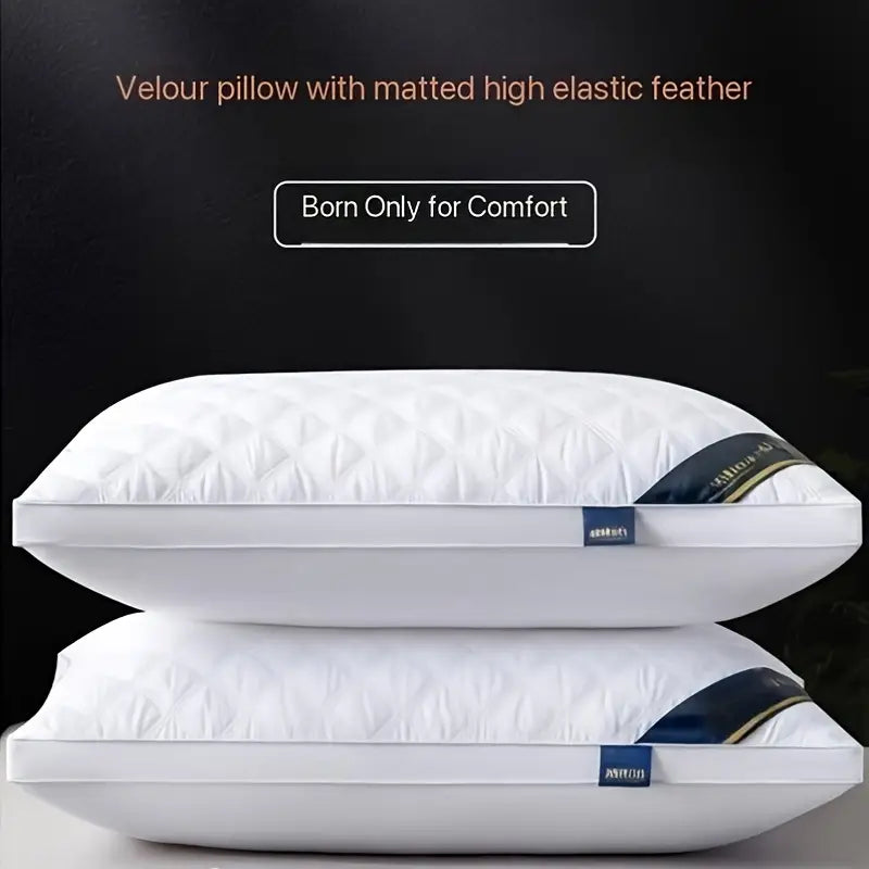 Maliben | Dreamrest - Set Of 2 Hypoallergenic 3d Pillows - Soft Cervical Support & Hotel Quality Sleep
