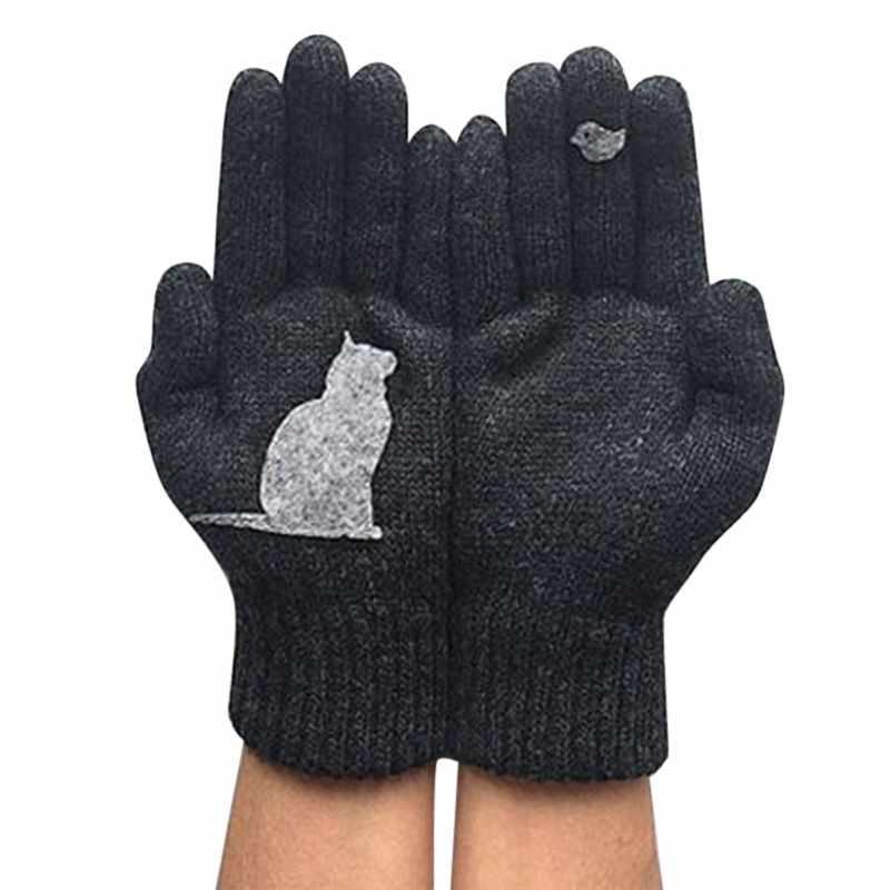 Maliben | Cotton Gloves In Cat Style