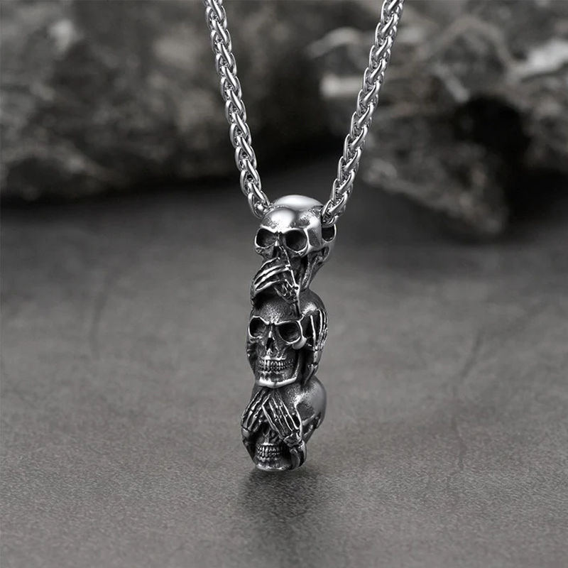 Maliben | Skull Necklace