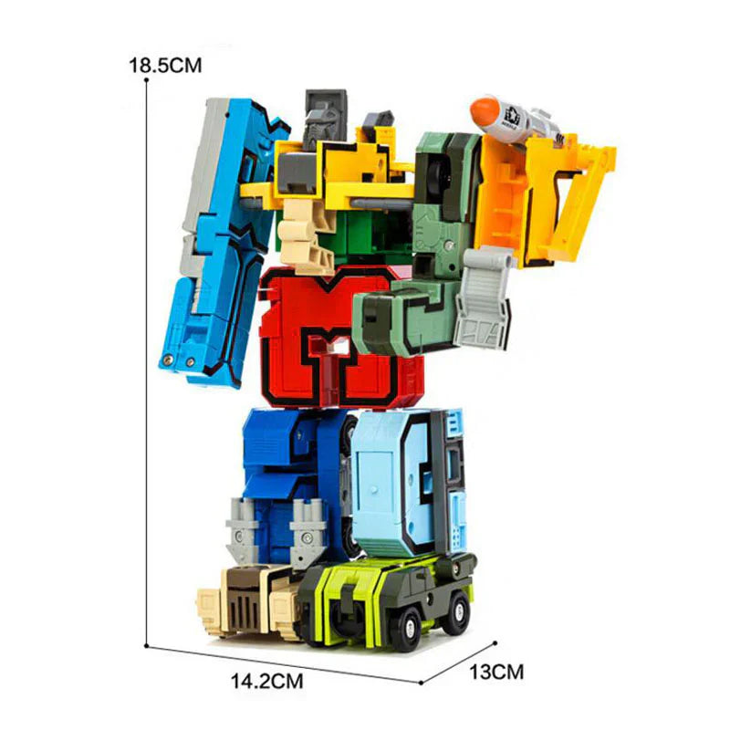 Maliben | Construction Action Figure With Numbers