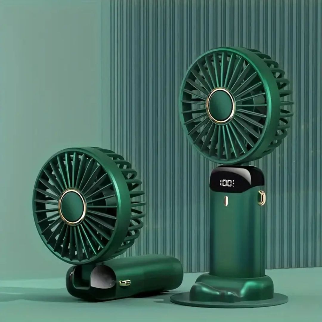 Breezia – Foldable Digital Handheld Fan