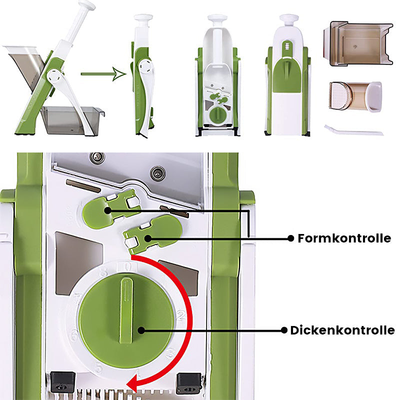 Maliben | Stainless Steel Vegetable Cutting Tool