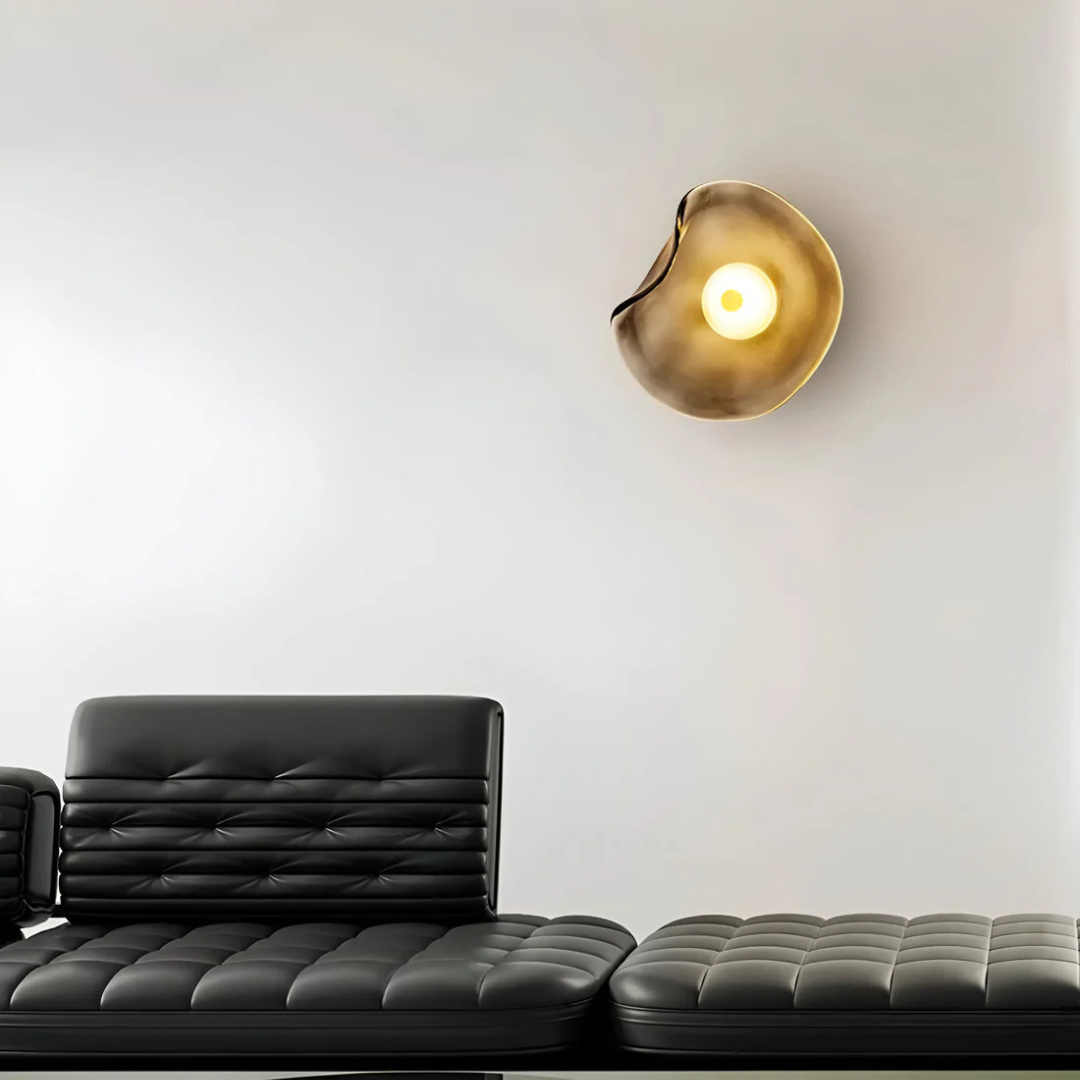 Maliben | Curved Glass Wall Lamp