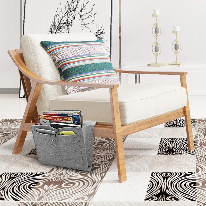 Maliben | Felt Bed Hanging Organizer Bag For Bed Sofa Desk