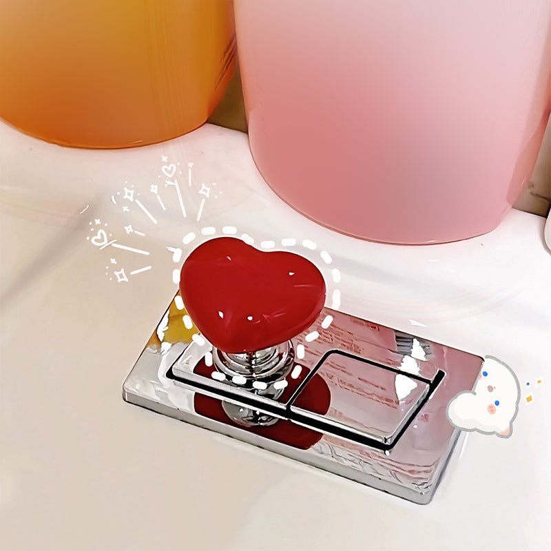 Maliben | Heart-Shaped Toilet Button