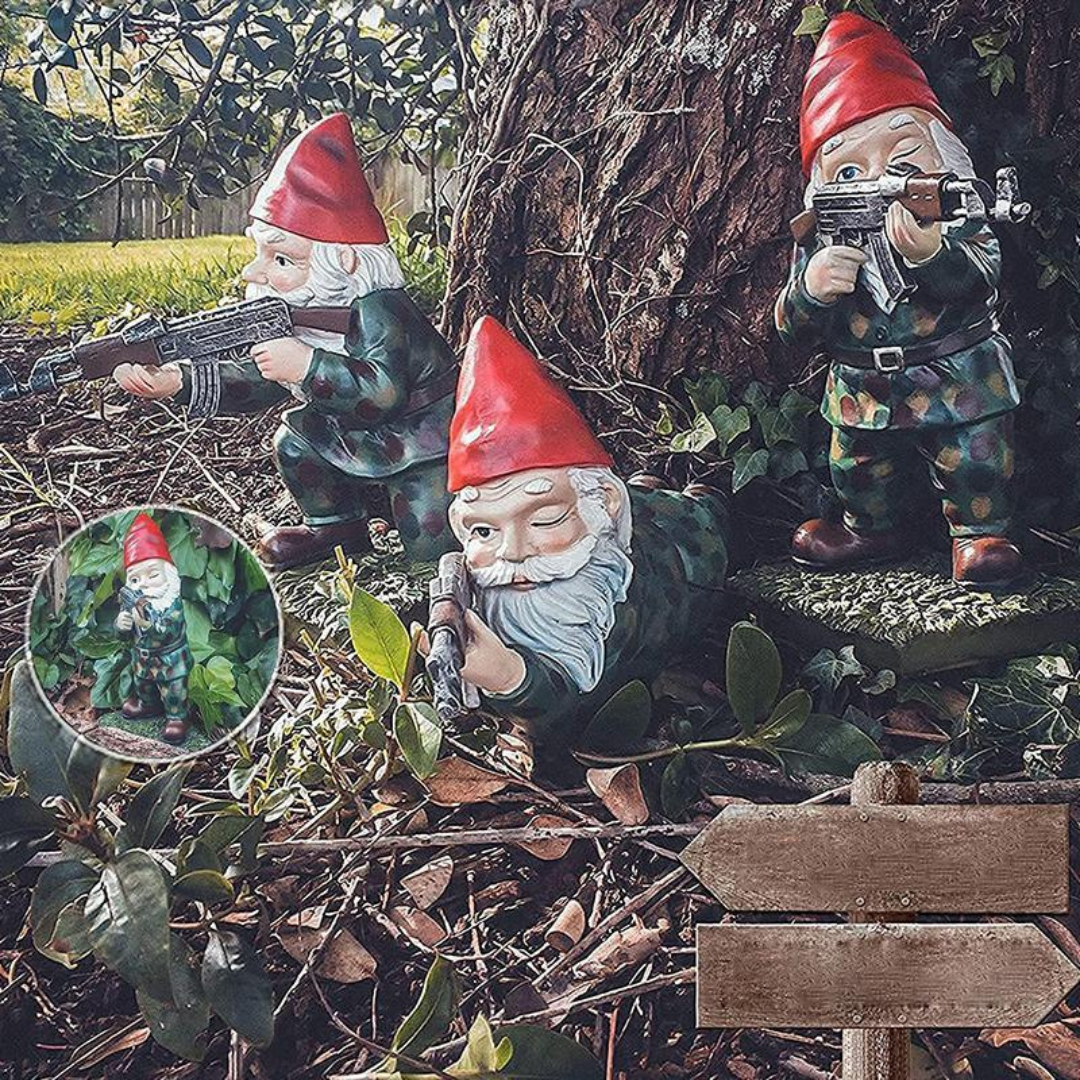 Maliben | Military Garden Gnome