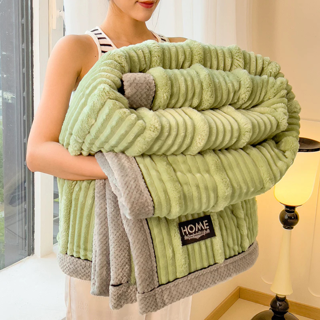 Maliben | Warm Plush Winter Blanket For Bed & Sofa
