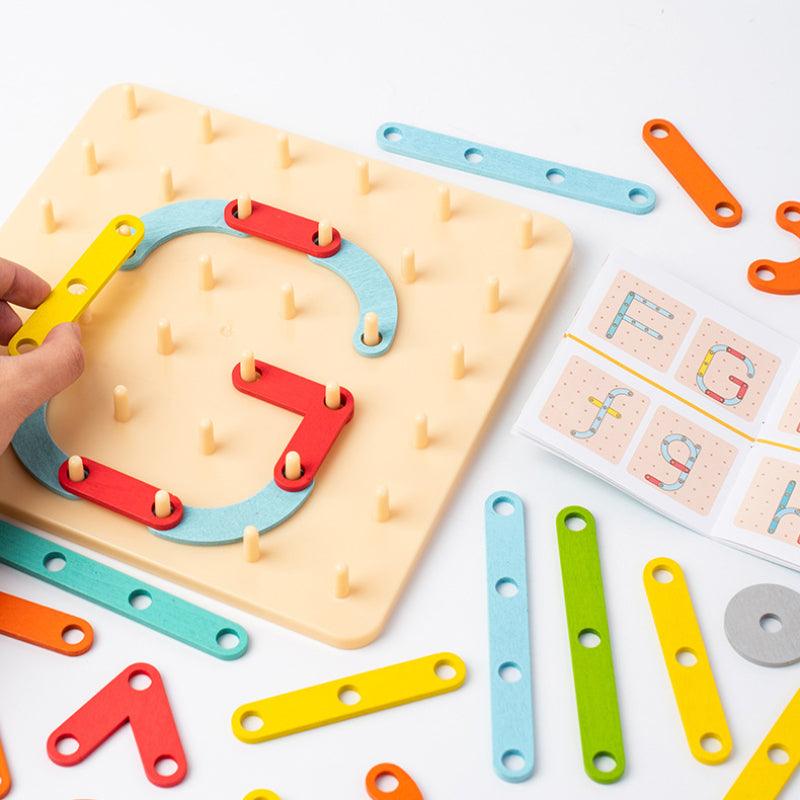 Maliben | Montessori Pegboard Puzzle