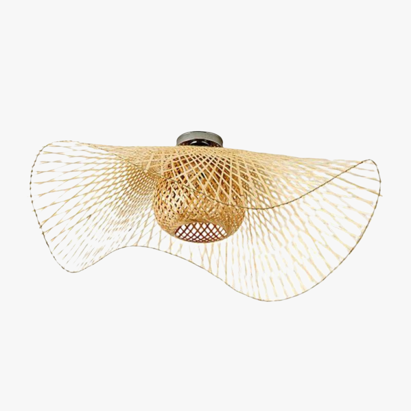 Maliben | Mutocraft - Elegant Rattan Pendant Light With Japanese Influences
