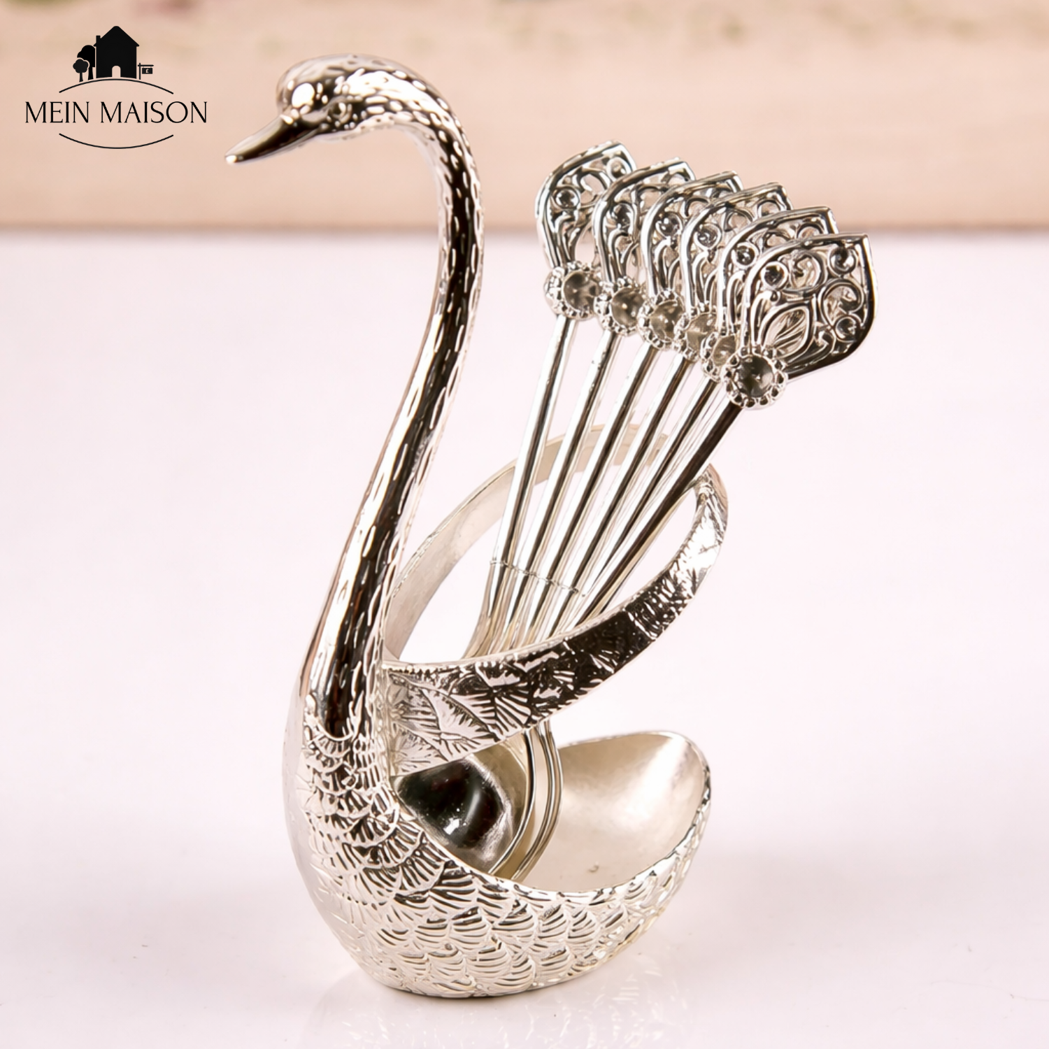 Maliben | Swanluxe – Enhance Coffee Experiences With Stylish Swan-Shaped Spoons