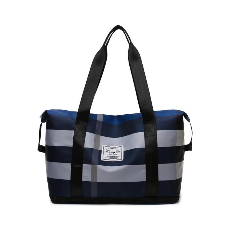 Maliben | Fashionable Checked Travel Bag