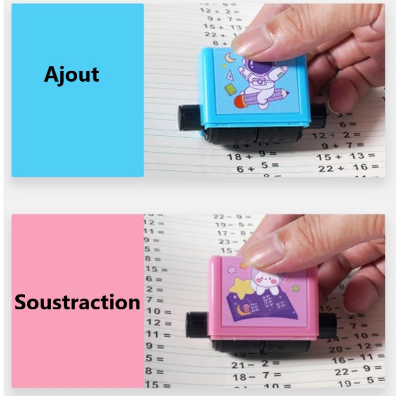 Maliben | Mathmaster Roller | Enrich Learning Experiences - Mathematics Practice Stamp