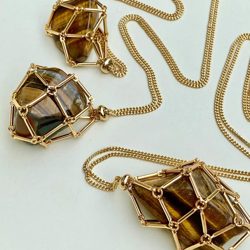 Maliben | Shiny Crystal Stone Necklace