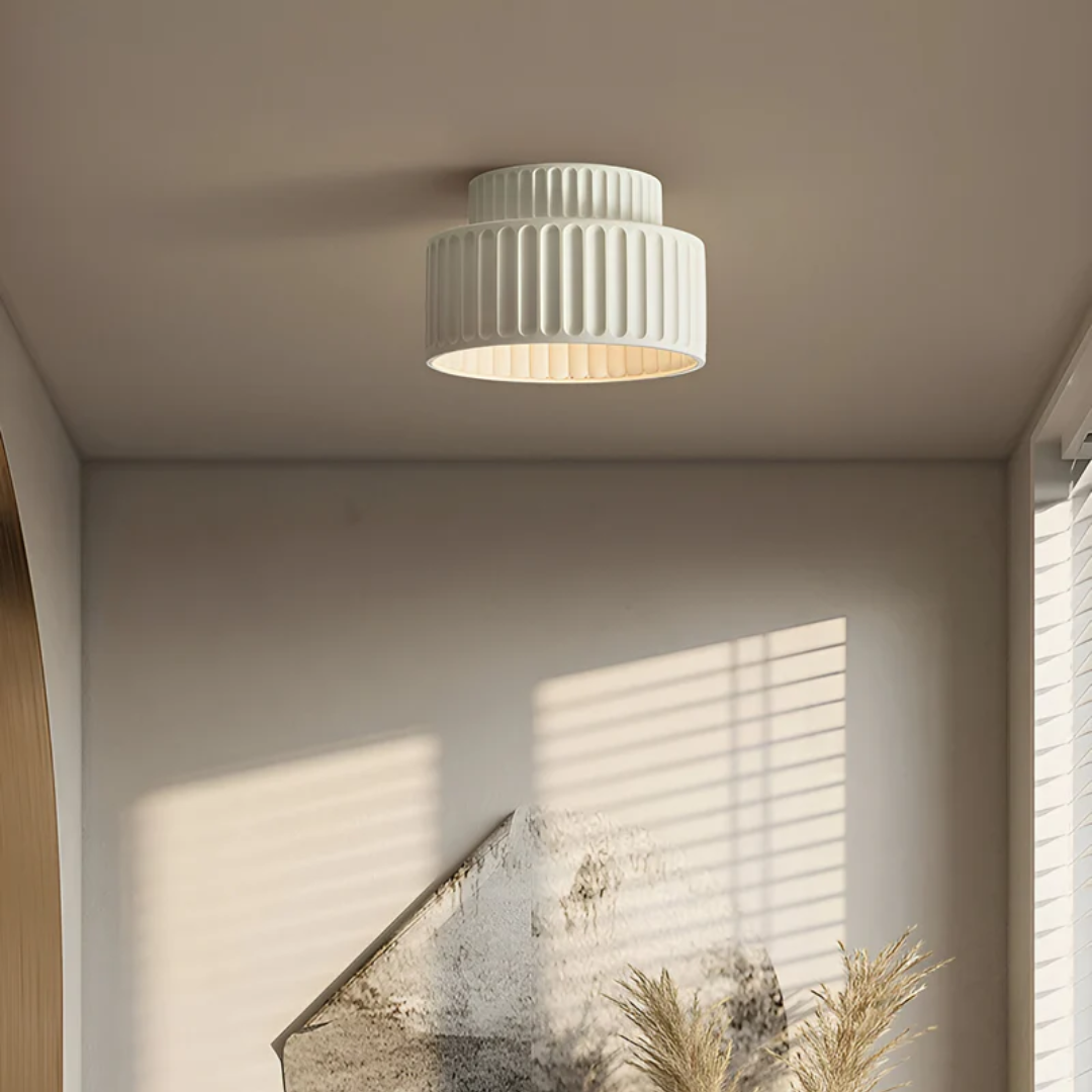 Maliben | Modern Ribbed Ceiling Lamp