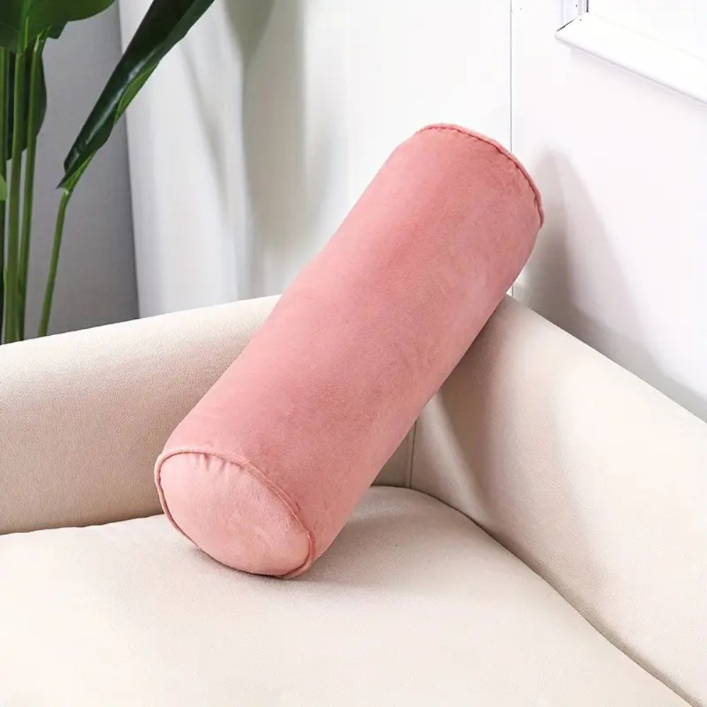 Maliben | Plush Velvet Bolster Cushion