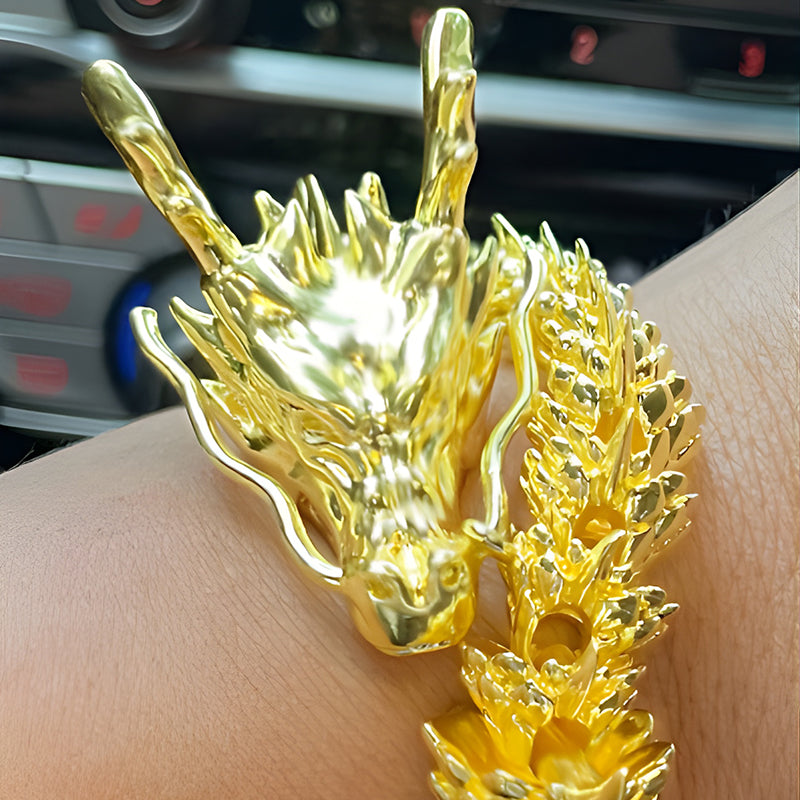 Maliben | Gold Dragon With Movable Joints