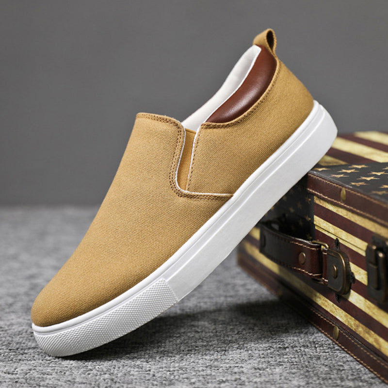 Slip-On Shoes Made Of Canvas For Men
