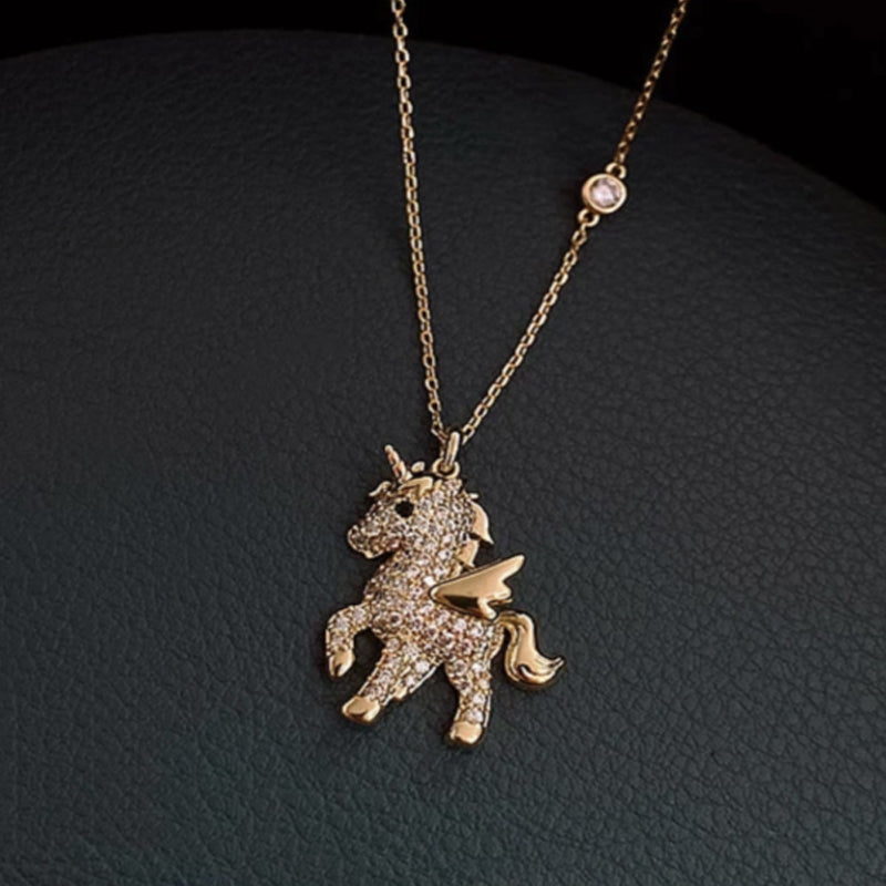 Maliben | Angel Unicorn Necklace