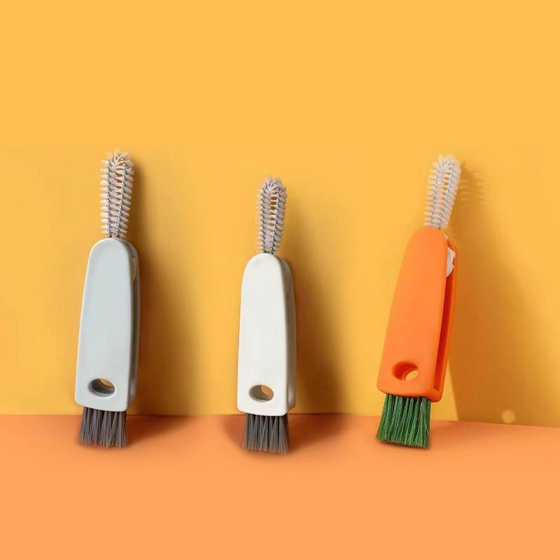 Maliben | Creative 3-In-1 Multifunctional Cleaning Brush For Cup Lids