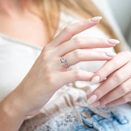 Maliben | Calmring Nua - Stylish Ring For Stress And Anxiety