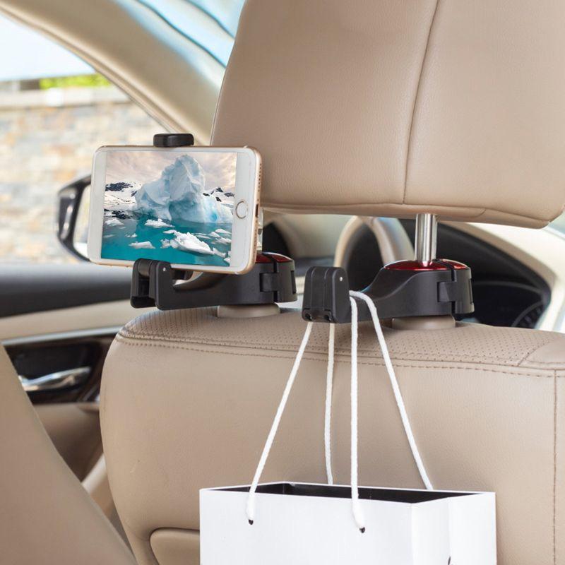 Maliben | Hook For Car Seats With Phone Holder