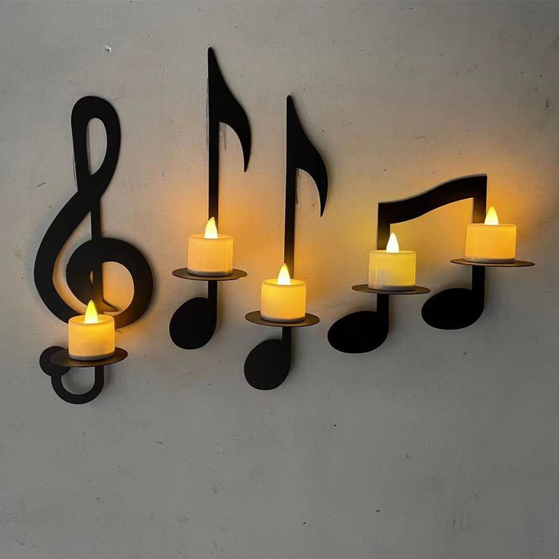 Maliben | Lyricglow - Elegant Chandelier - Music Note - Chic Ambiance