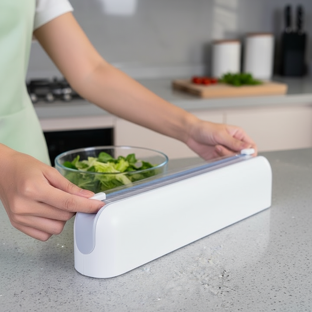 Maliben | Kitchen Film Cutter Storage Dispenser Box