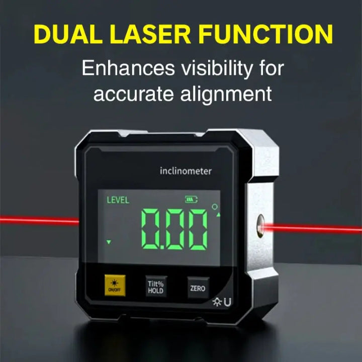 Maliben | Precision Angle Meter Anglepro – Magnetic Digital Level