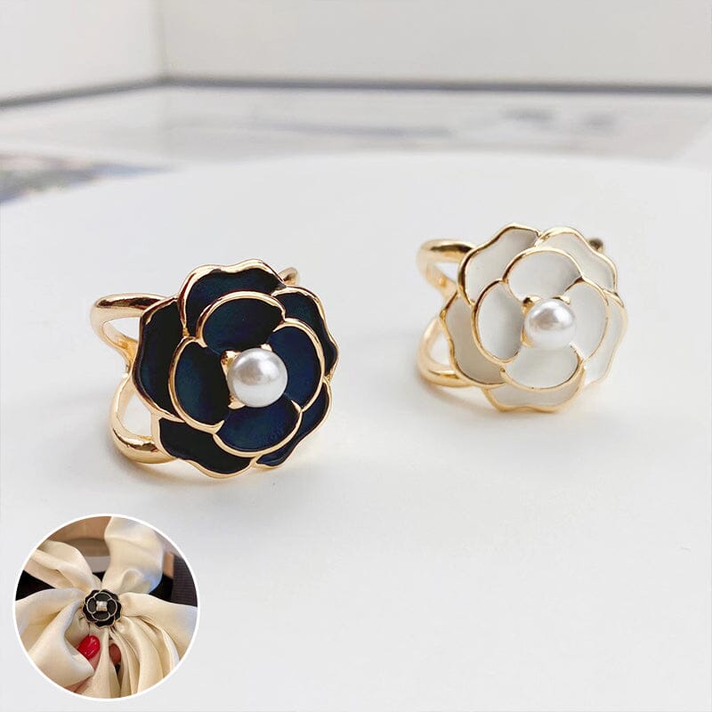 Maliben | Flowerstrong - Camellia Scarf Buckle