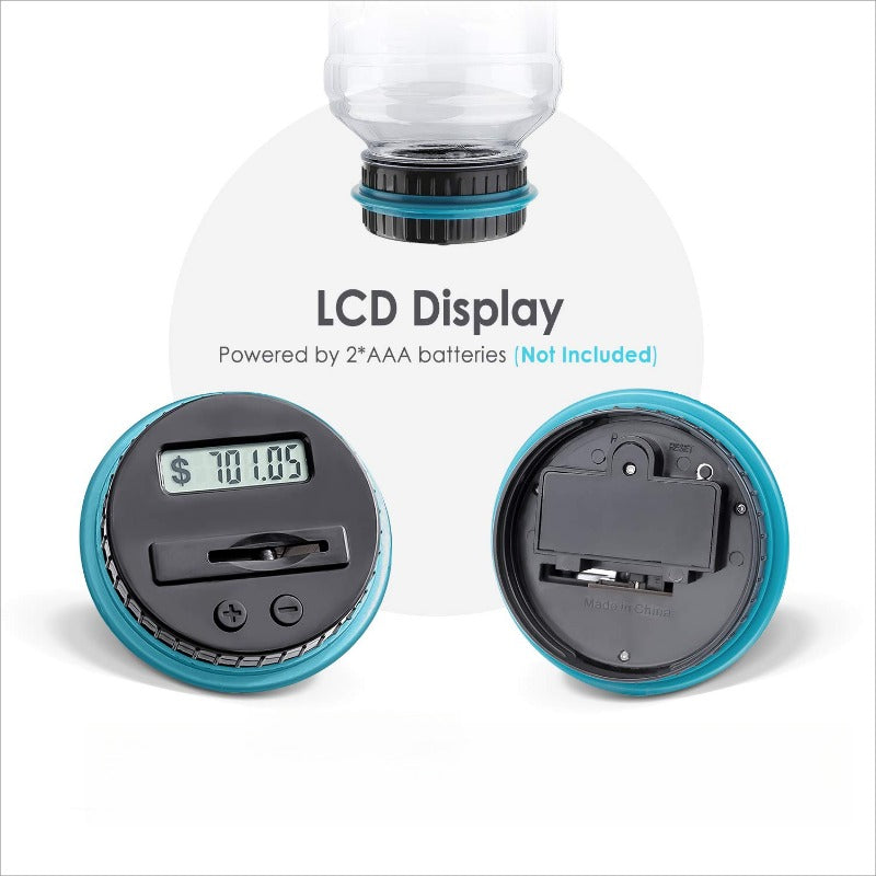 Maliben | Digital Coin Counting Jar – Automatic Money-Saving Bank