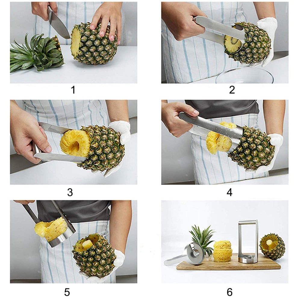 Maliben | Pineslicer — Quick, Clean Pineapple Perfection For Stress-Free Enjoyment Moments