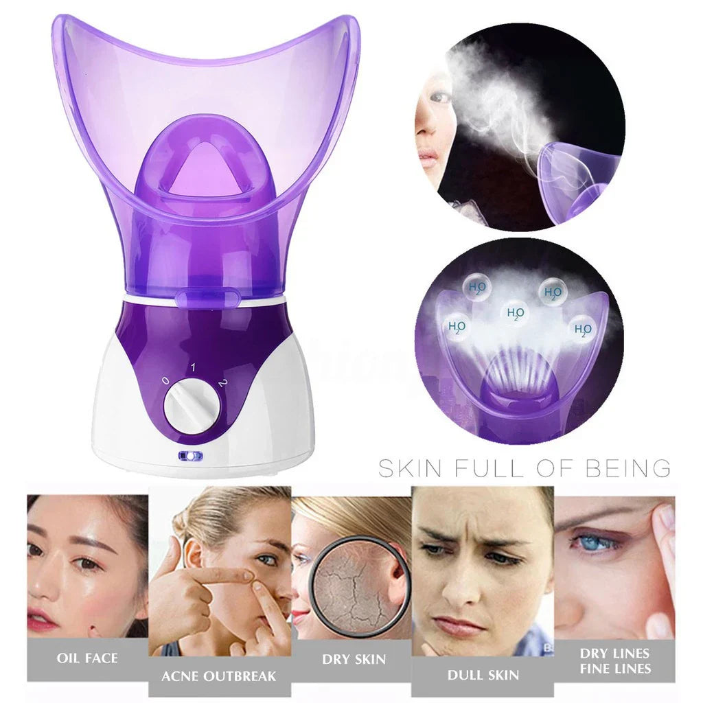Maliben | Face Steamer With Adjustable Steam Levels And Aromatherapy Function