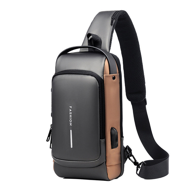 Maliben | Casual Multifuntional Anti-Theft Chest Bag For Men