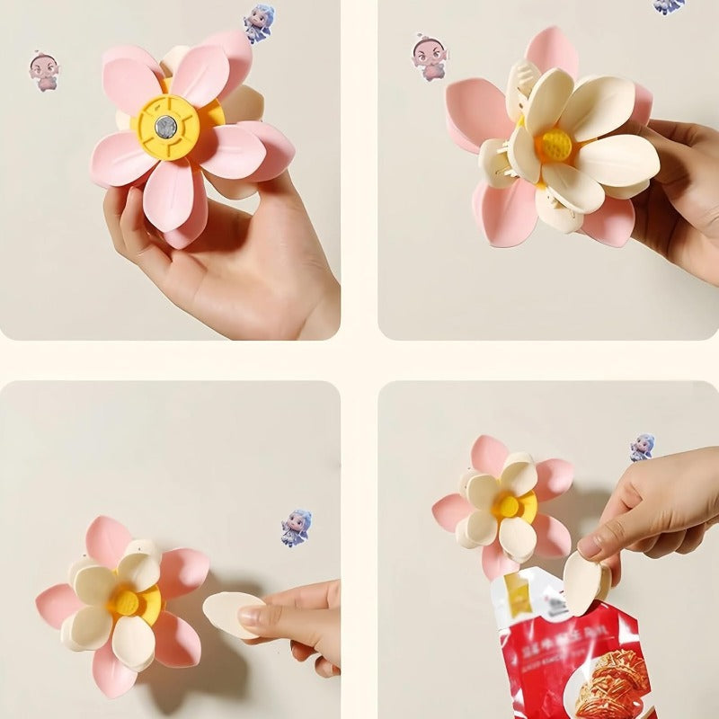 Maliben | Flower-Shaped Magnetic Clip Refrigerator Magnet