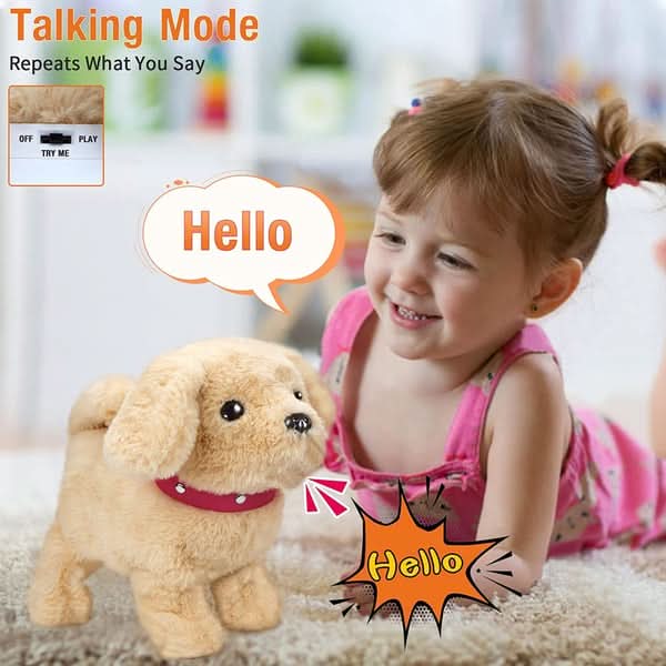 Maliben | Interactive Plush Dog For Lifelike Playtime Fun