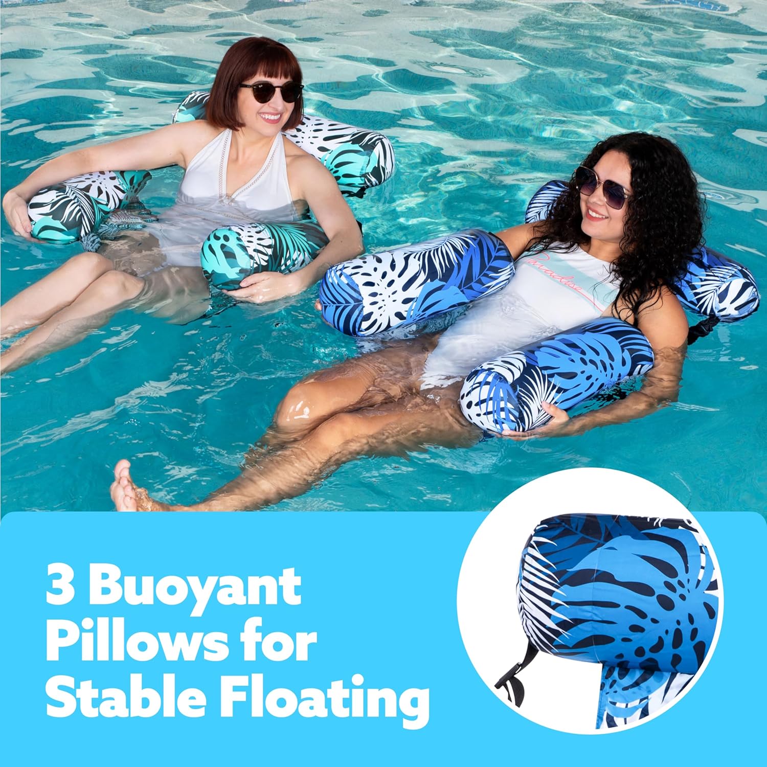 Maliben | Inflatable Pool Float Chairs