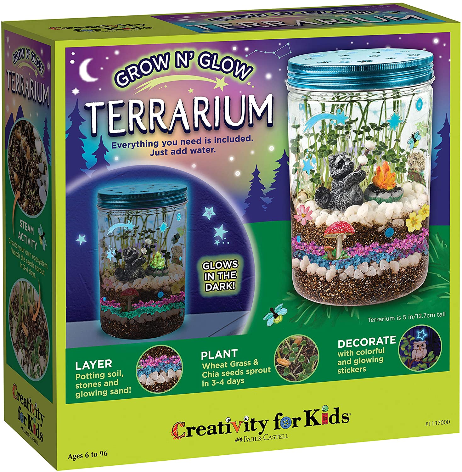 Maliben | Plant Growing Kit Colourful Terrarium Set