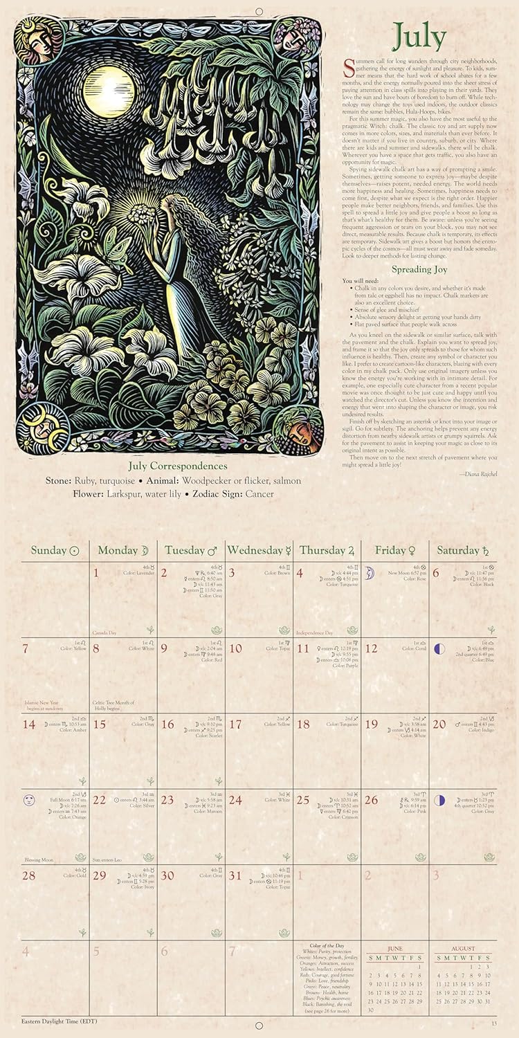 Maliben | Magical Seasons Wall Calendar