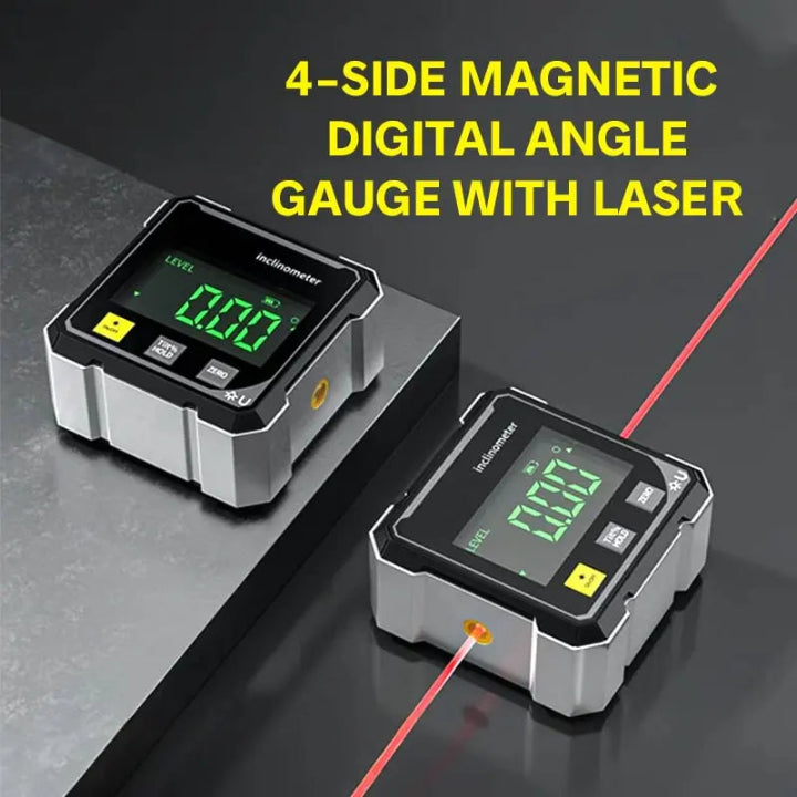Maliben | Precision Angle Meter Anglepro – Magnetic Digital Level