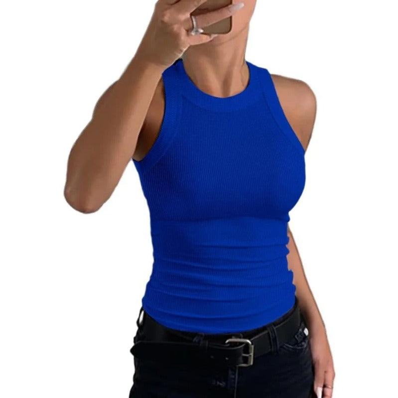 Maliben | Women's Ribbed Racerback Tank